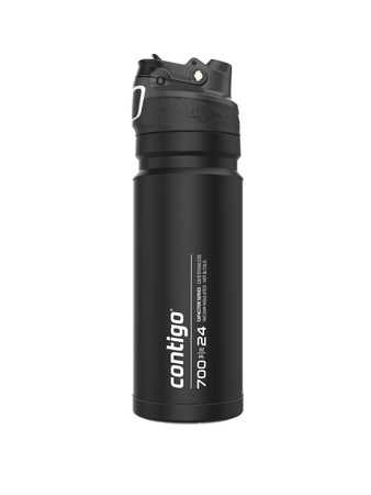 Thermal bottle Thermal mug Contigo 700ml Free Flow Black Black Thermoses Travel thermoses Technologie Conigo Premium Outdoor Technologie Conigo Contigo Autoseal Technologie Conigo Contigo Thermalock