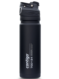 Contigo Free Flow Mouthpiece Thermos 700ml - Black - With your engraving