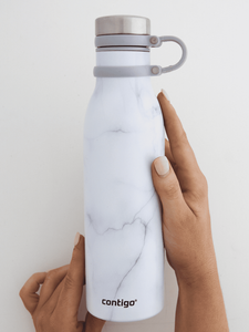 Thermal Bottle Contigo Matterhorn Couture 590ml - White Marble 