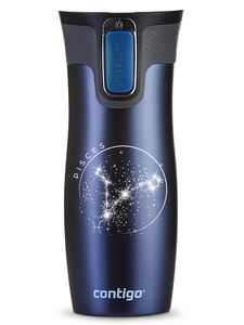 Thermal Mug Contigo West Loop 2.0 470 ml - Monaco blue - Pisces