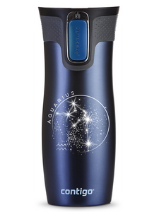 Thermal Mug Contigo West Loop 470 ml Monaco blue - Aquarius