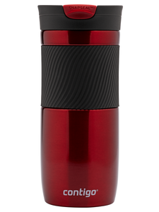 Thermo mug Contigo Byron 470ml - Red - with defects of varnish - DISCOUNT