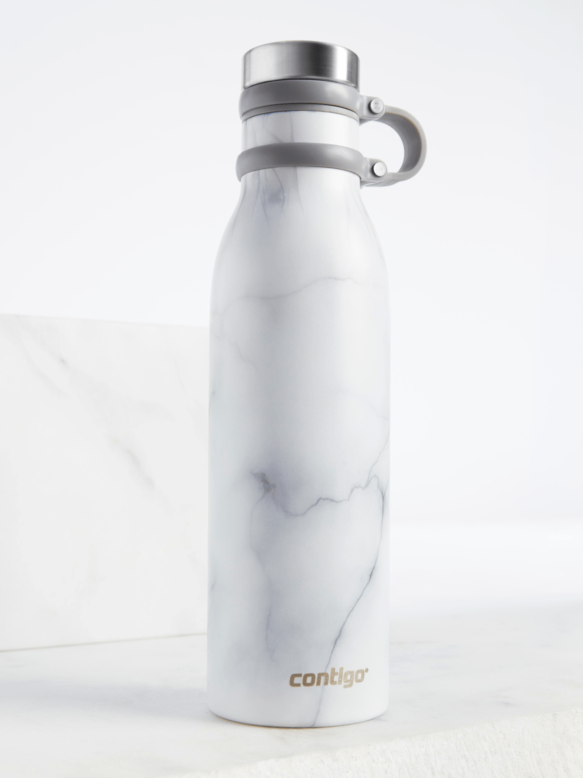 Contigo Couture Matterhorn Stainless Steel Water Bottle - White Marble, 1  ct - Ralphs