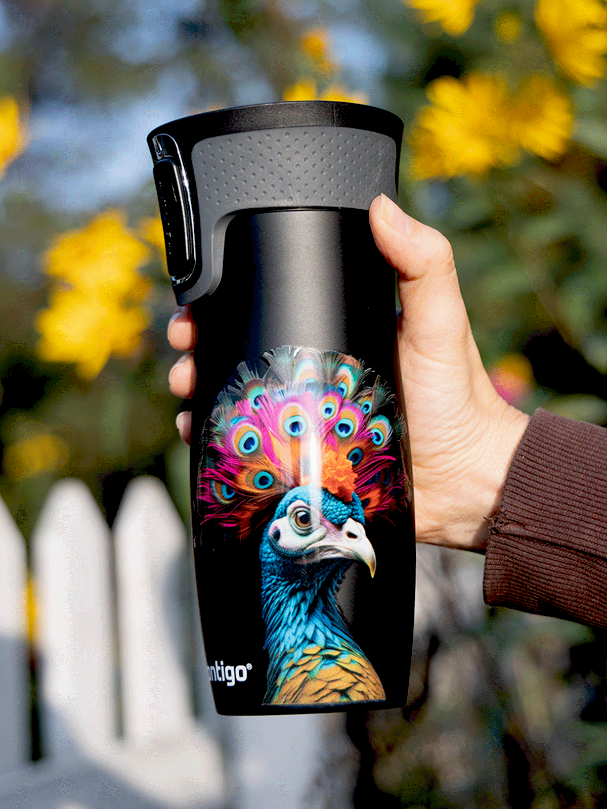 Thermal Mug Contigo West Loop 2.0 470ml - Millenial pink - Folklor