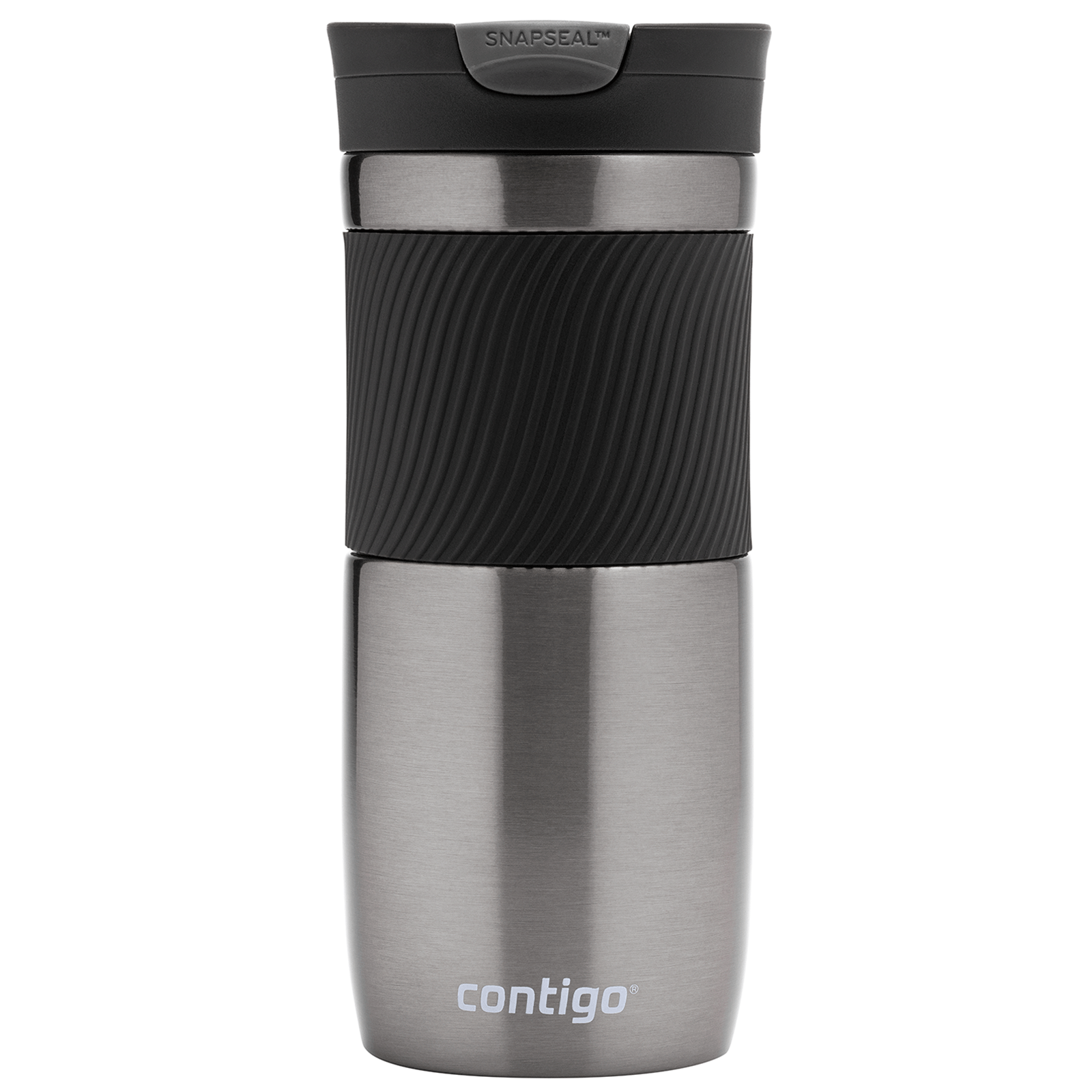 Thermal mug Contigo Byron 470ml Gunmetal Gunmetal, Thermal mug colours. \  Thermal mugs grey Technologie Conigo \ Contigo Snapseal Technologie Conigo  \ Contigo Thermalock Thermal Mugs \ Byron