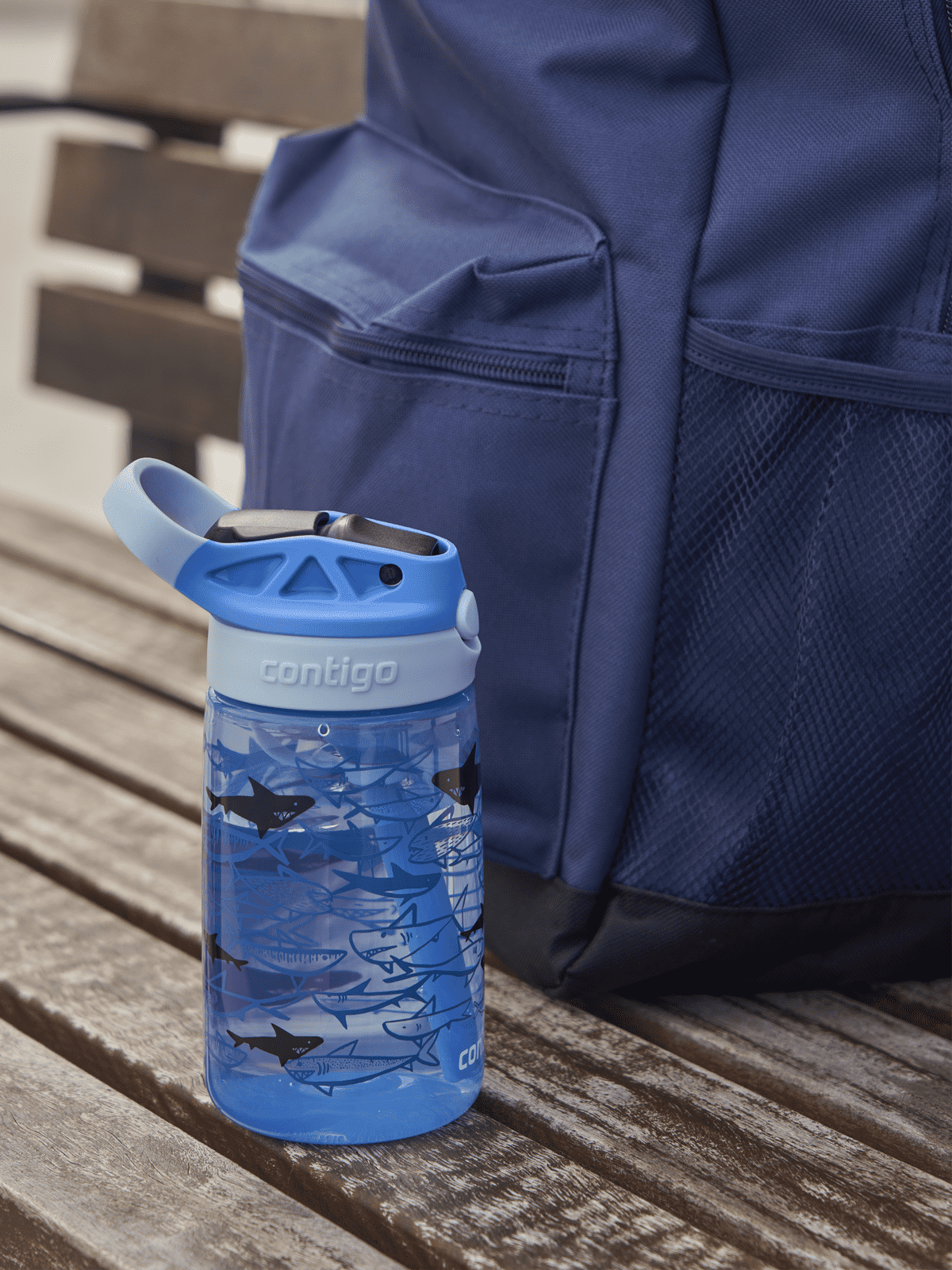 Contigo Easy Clean AUTOSPOUT™ Kids Water Bottle, 420 ml (mermaids)