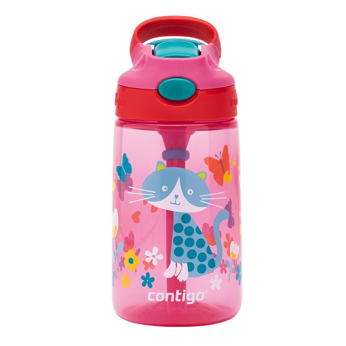 Children's Bottle - Contigo Gizmo Flip 420ml Kids Mug - Cherry Cat