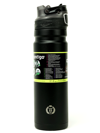 Contigo 700ml Free Flow Contigo 700ml 15th Anniversary Mouthpiece Thermos - Black