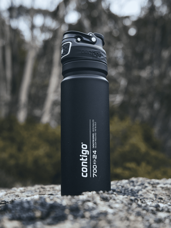 Contigo Free Flow Mouthpiece Thermos 700ml - Black - With your engraving