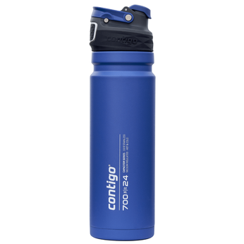 Contigo Free Flow Mouthpiece Thermos 700ml - Blue - With your engraving