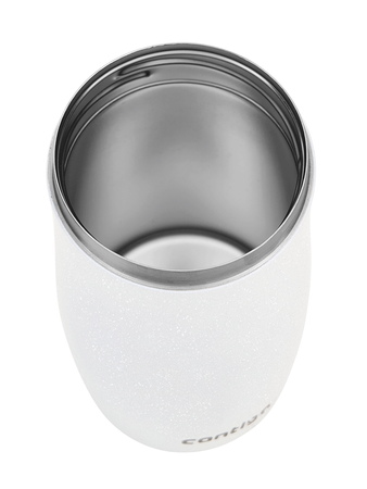 Contigo West Loop Mini 300ml thermal mug - Arabesque Black - White Metallic