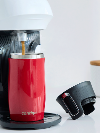 Contigo West Loop Mini 300ml thermal mug with engraving - Goji Berry