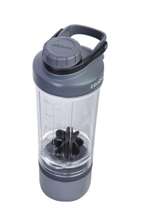 Shaker Contigo z pojemnikiem Shake and Go Fit 650ml - Black