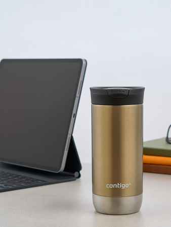 Thermal Coffee Mug Contigo Huron 2.0 470ml - Gold