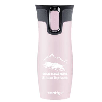 Thermal Mug Contigo West Loop 2.0 470 ml - Millenial pink - Bieg Rzeźnika