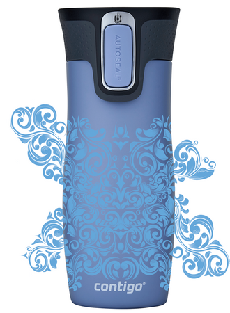 Thermal Mug Contigo West Loop 2.0 470ml „Glamour Blue”