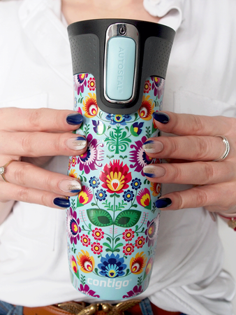 Thermal Mug Contigo West Loop 2.0 470ml - Iced aqua - Folklor