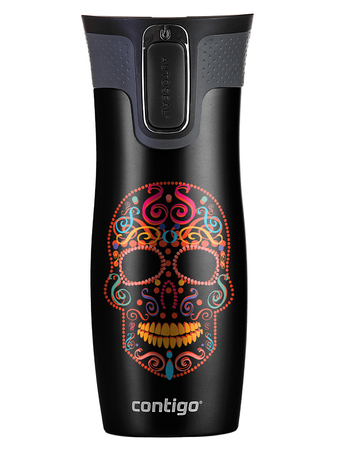 Thermal Mug Contigo West Loop 470 ml - black matt - Catrina