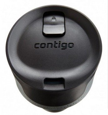 Thermal Mug Contigo West Loop with your date of birth - black