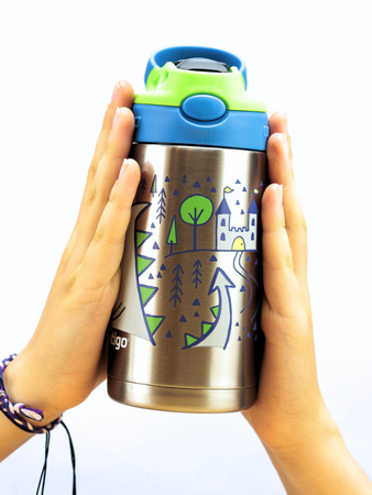 Thermal bottle for children Contigo Easy Clean 380ml Fire Dragon