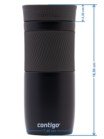 Thermal mug Contigo Byron 470ml - Matte Black - Dad