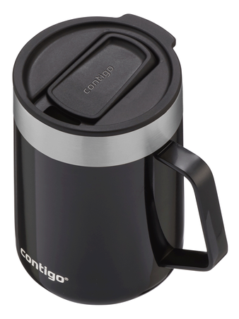 Thermal mug Contigo Streeterville 420 ml custom inscription - engraved - Black