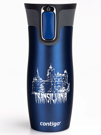 Thermal mug Contigo West Loop 2.0 470 ml - Monaco blue - Transylwania