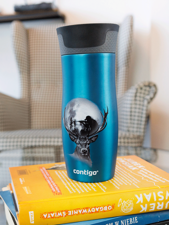 Thermal mug Contigo West Loop 2.0 470ml - Dear Hunter - Biscay Bay