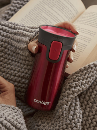 Thermal mug with engraving Contigo Pinnacle 300ml - Watermelon