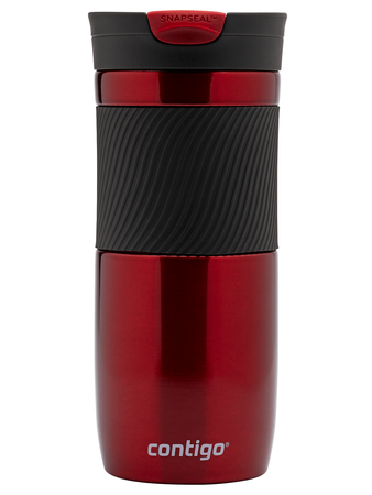 Thermo mug Contigo Byron 470ml - Red - with defects of varnish - DISCOUNT