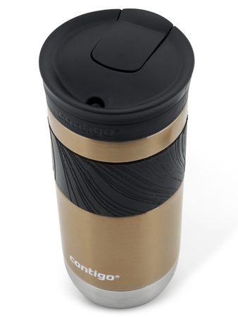 ontigo Byron 2.0 470ml thermal mug set - Gold + Blue Matte