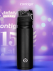 Contigo 700ml Free Flow Contigo 700ml 15th Anniversary Mouthpiece Thermos - Black