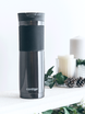 Contigo Byron 470ml thermal mug set - Stainless Steel 470ml + Gunmetal 720ml