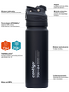 Contigo Free Flow Mouthpiece Thermos 700ml - Black - With your engraving