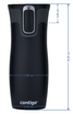 Thermal Mug Contigo West Loop with your date of birth - black