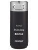 Thermal mug Contigo Luxe Autoseal 470ml with custom inscription - engraved -  Licorice