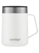 Thermal mug with ear  Contigo Streeterville 420 ml - White