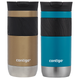 ontigo Byron 2.0 470ml thermal mug set - Gold + Blue Matte