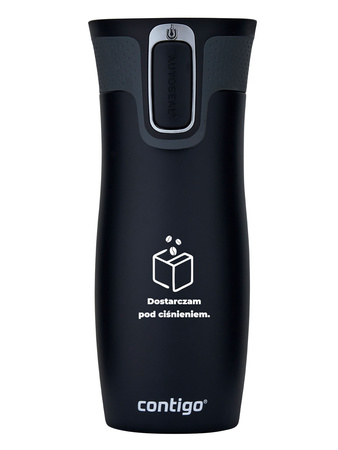 Kubek termiczny dla Kurierów - Contigo West Loop 2.0 470 ml - czarny