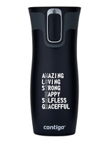 Kubek termiczny Contigo West Loop 2.0 470 ml - Mother - czarny