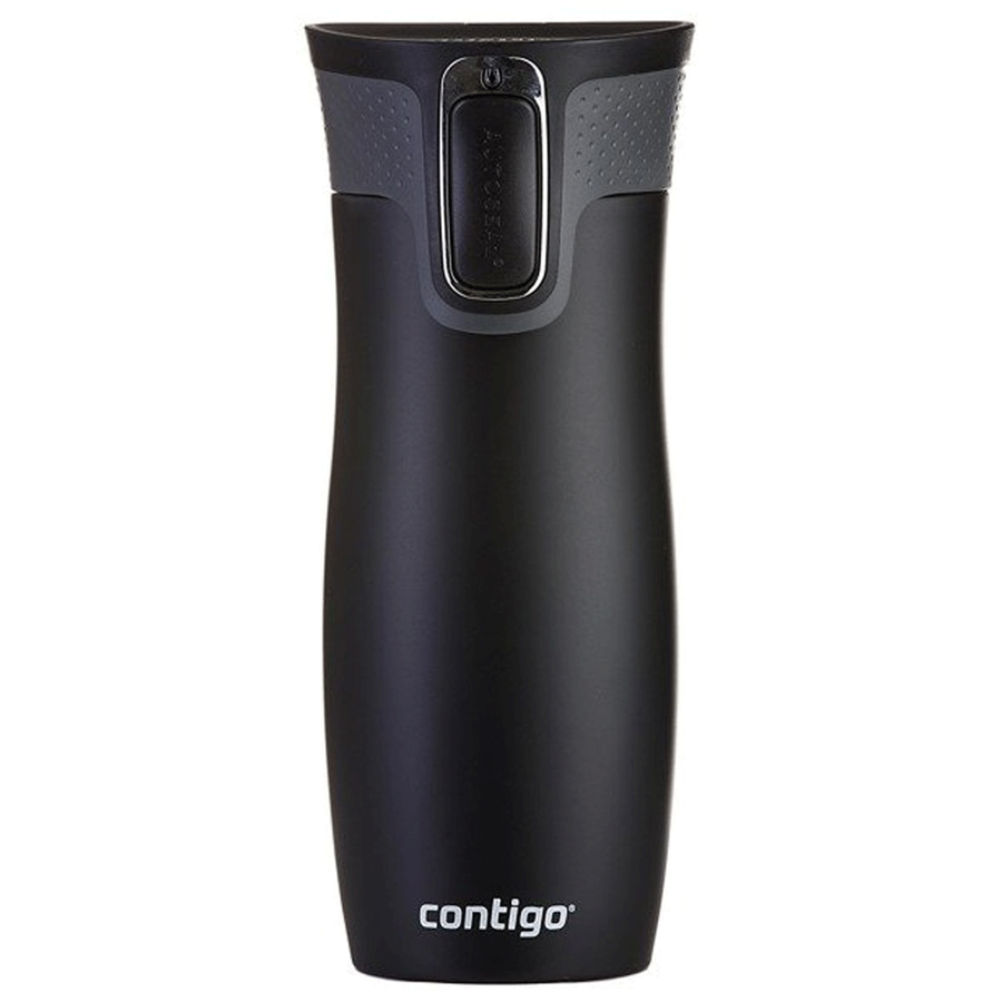 Kubek termiczny Contigo West Loop 2.0 470ml - Czarny Mat + Pudełko