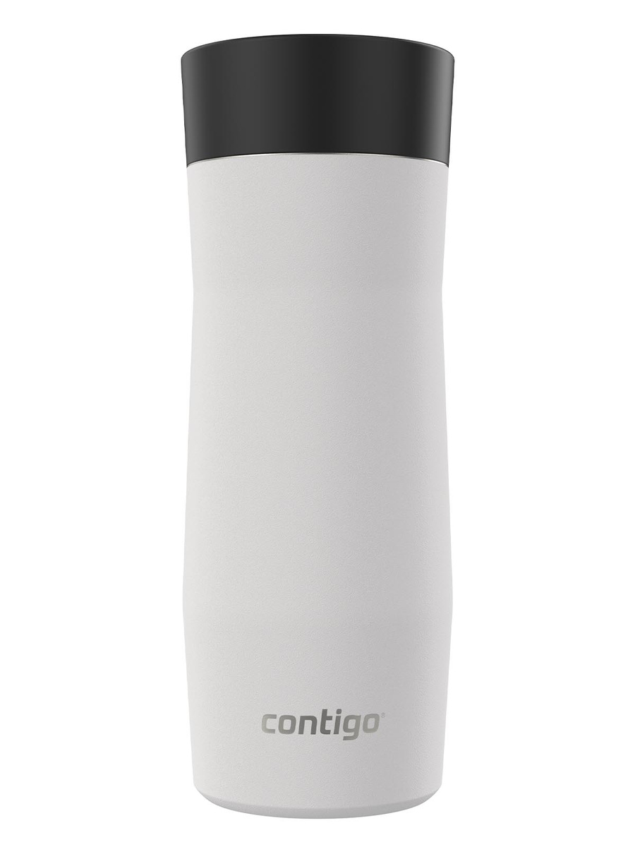 Kubek termiczny z grawerem Contigo West Loop 3.0 470 ml - Biały Mat
