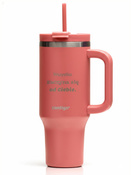 Kubek termiczny na wodę z grawerem Streeterville Tumbler 1200 ml - Coral