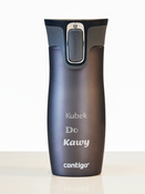 Kubek termiczny z grawerem Contigo West Loop 2.0 470 ml - Grafitowy