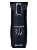 Kubek termiczny dla Kuriera - Contigo West Loop 2.0 470 ml - czarny