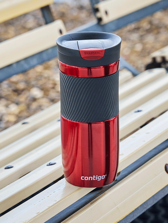 Kubek termiczny Contigo Byron 470ml - Czerwony
