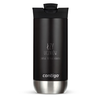 Kubek termiczny na kawę dla nauczyciela Contigo Huron 2.0 470ml - Czarny