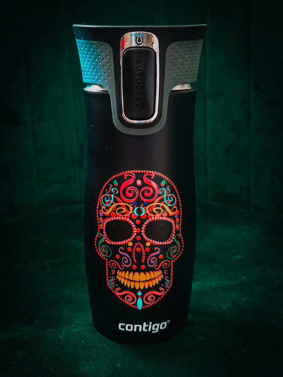Kubek termiczny Contigo West Loop 2.0 470 ml - "Catrina” 