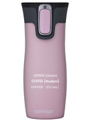 Kubek termiczny z grawerem Contigo West Loop 2.0 470 ml - Różowy Mat