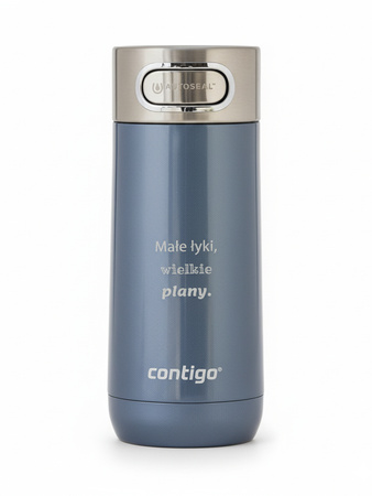 Kubek termiczny z grawerem Contigo Luxe 360ml - Blue
